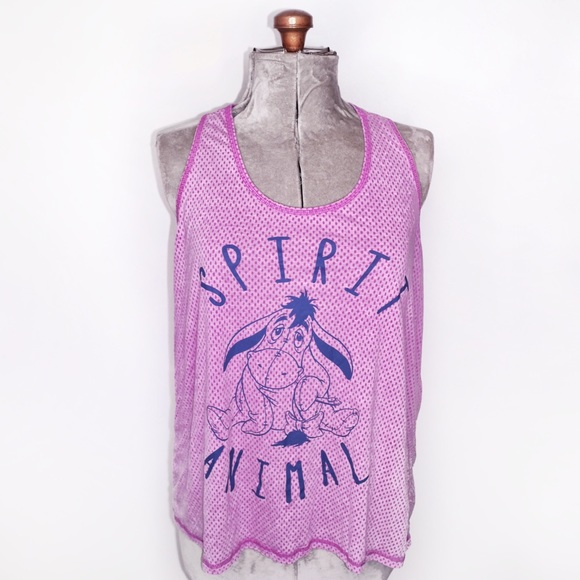 🎀 Disney Eeore Winnie The Pooh Spirit Animal Tank